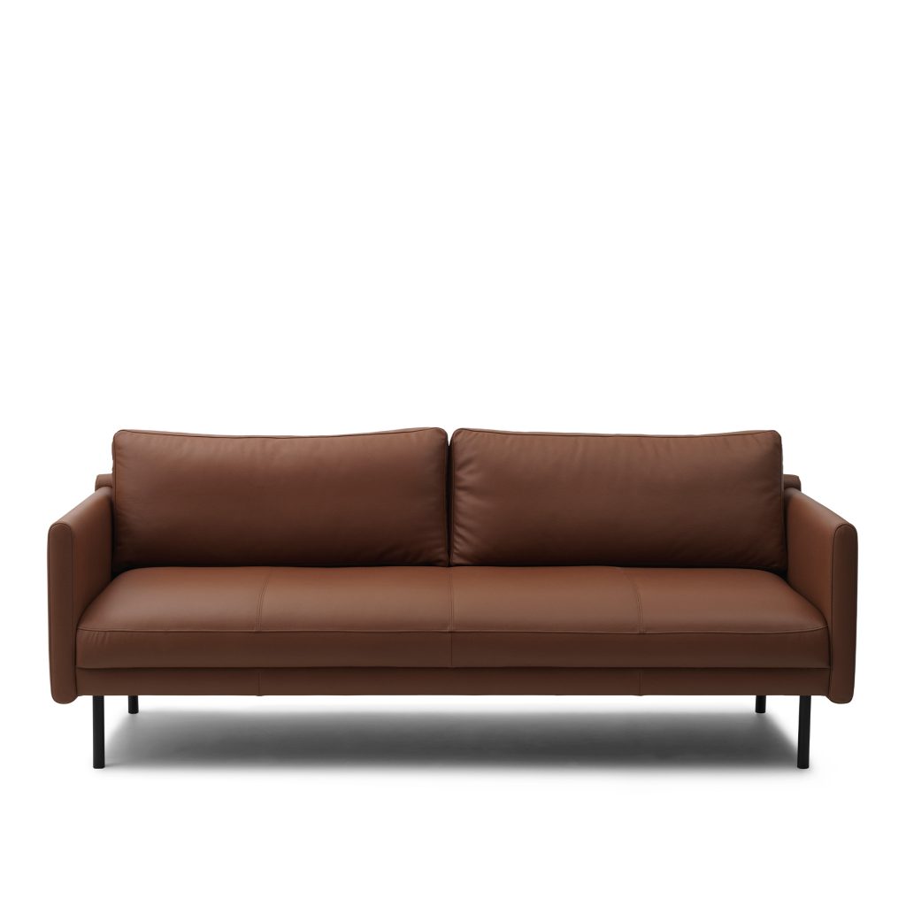 3-sits soffa – Rar 3-sits Omaha Läder Cognac – Brun