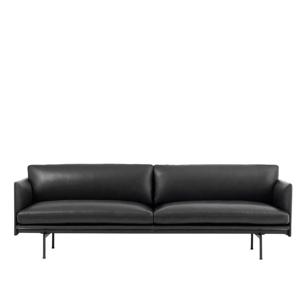 3-sits soffa – Outline 3-sits – Grå
