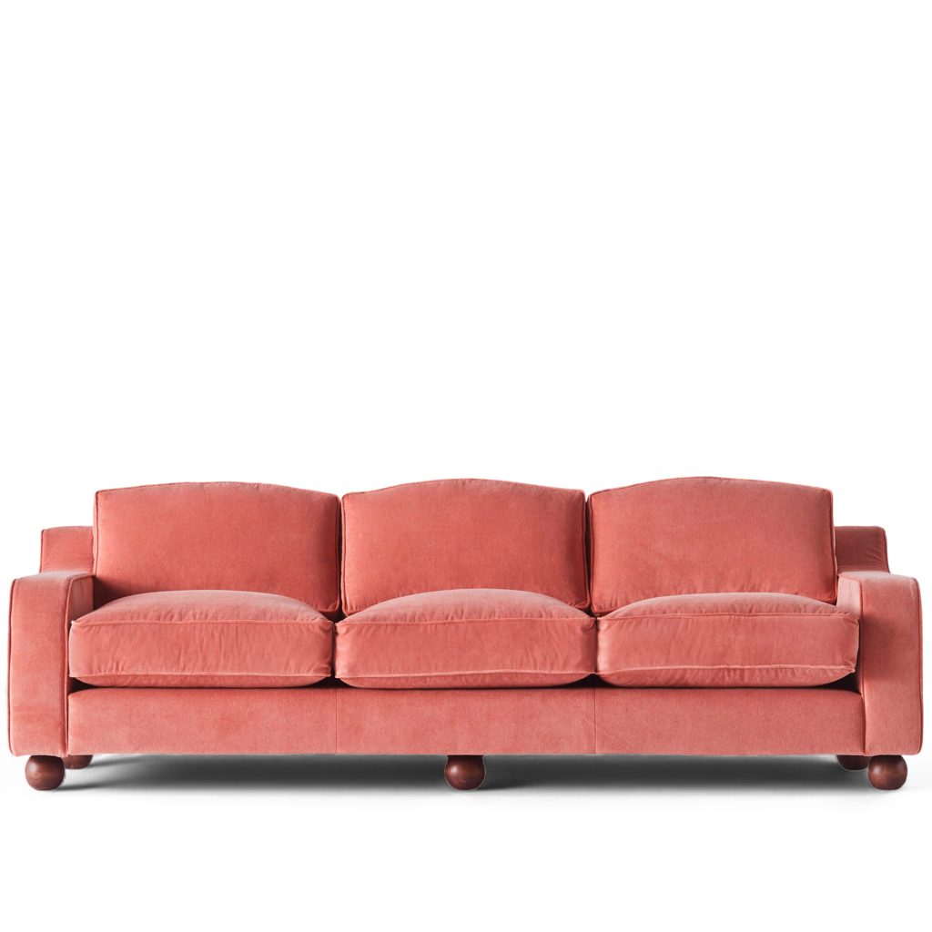 3-sits soffa – Lola Vintage Rosa – Rosa
