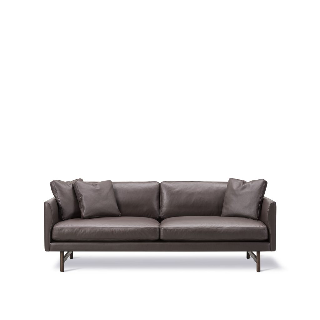 2-sits soffa – Calmo 2-sits 95 Wood Underrede – Max 96 Mörk Brun