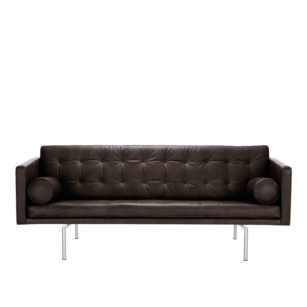 3-sits soffa – Ritzy 3-Sitssoffa, Läder Dakota 29 Mörkbrun – Brun