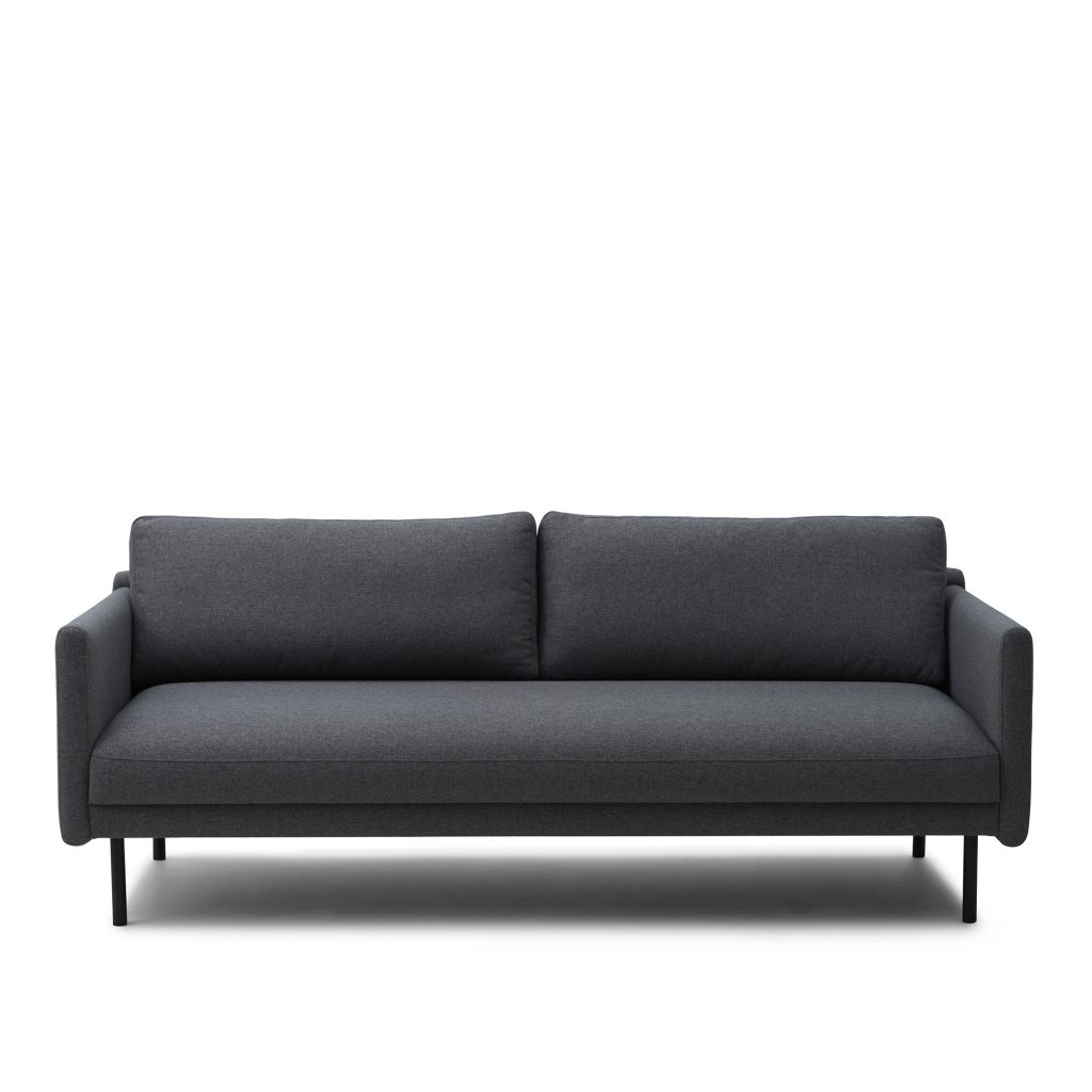3-sits soffa – Rar 3-sits Re-Born Mörk Grå – Grå