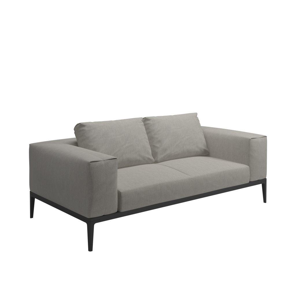 Soffa Utomhus – Grid, Ram Meteor, Fife Grå – Grå