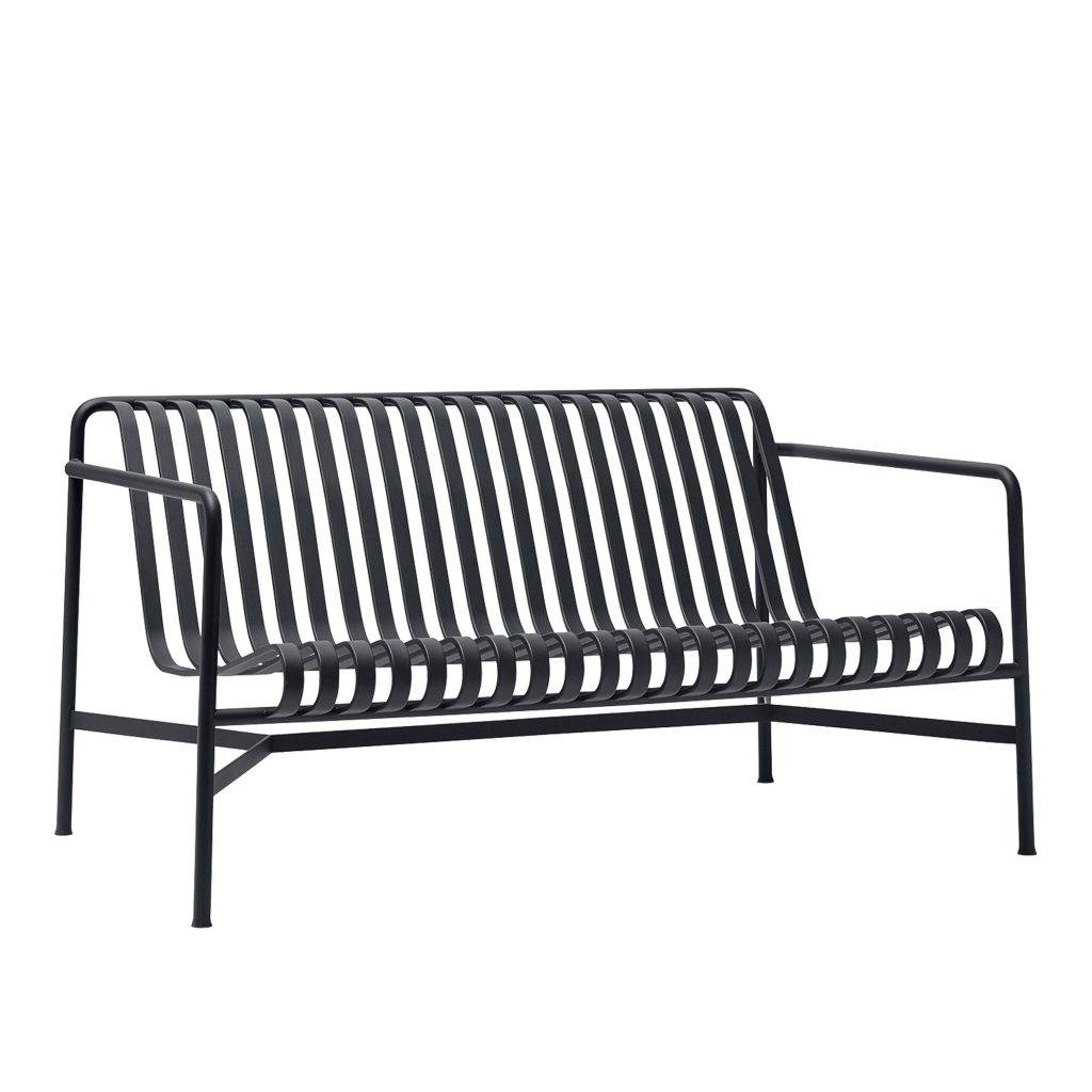 Soffa Utomhus – Palissade loungesoffa – Antracit