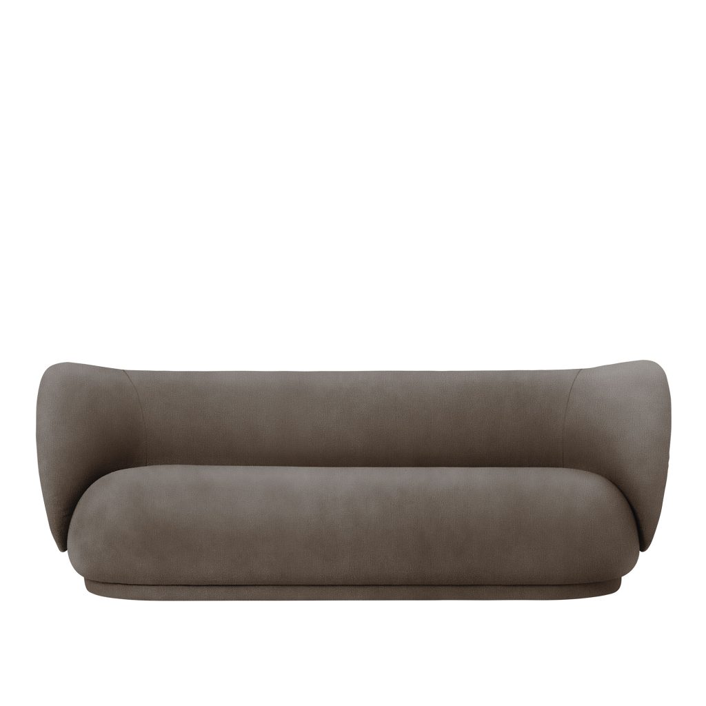 3-sits soffa – Rico 3-sits Brushed Brun