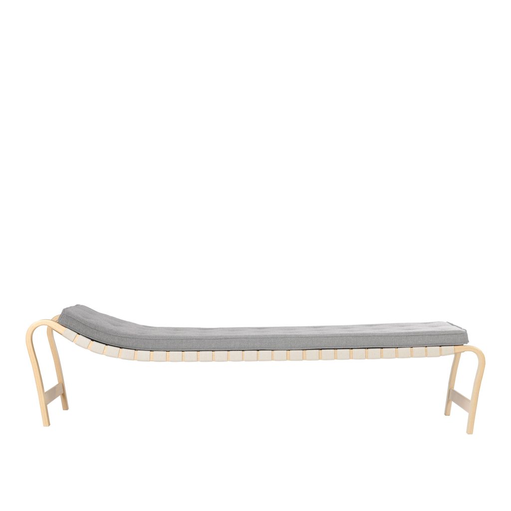 Dagbädd – Mi 037 Paris, Flätad linnegjord ljus/Steelcut Trio 105 – Beige