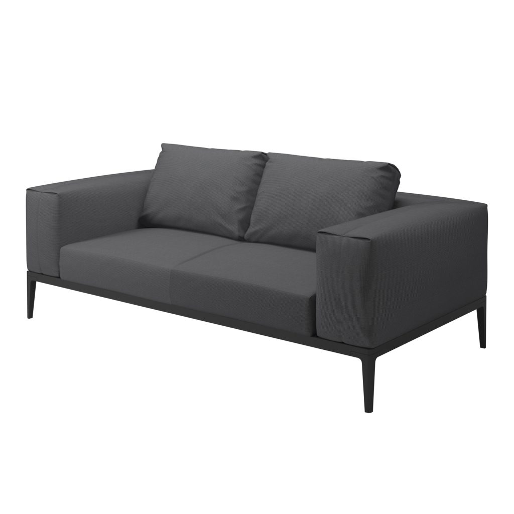 Soffa Utomhus – Grid Loungesoffa Meteor/Antracit