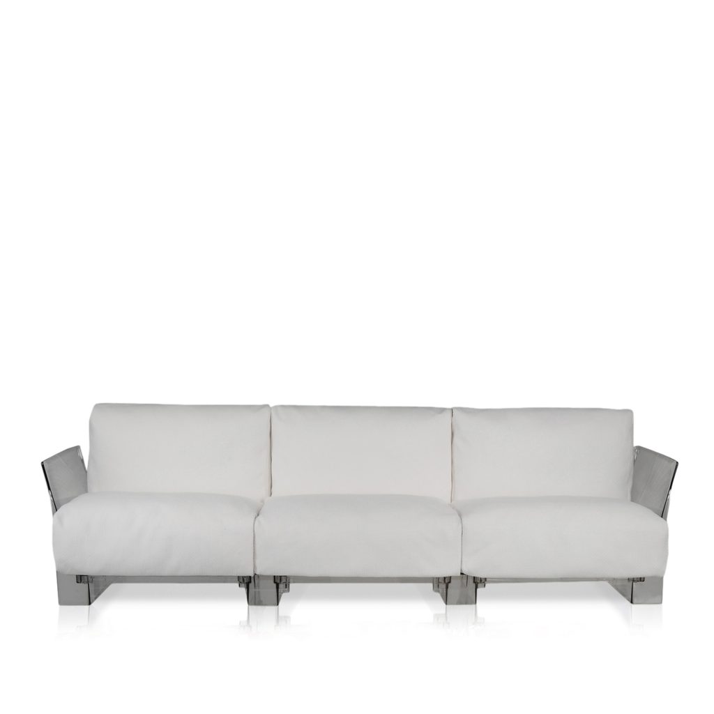 Soffa Utomhus – Pop Utomhus 3-sits 7043, Ikon Vit – Vit