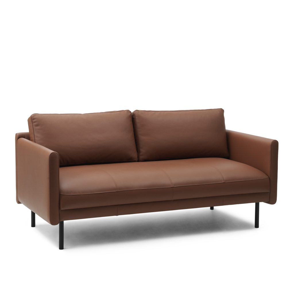 2-sits soffa – Rar 2-sits Omaha Läder Cognac – Brun