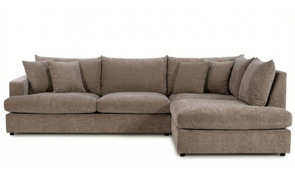 BOLNUEVO L-Soffa Höger Mullvad