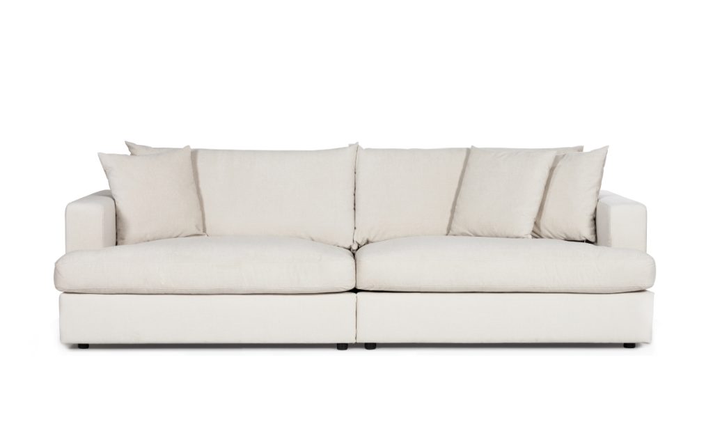 BOLNUEVO 3-sitssoffa Offwhite