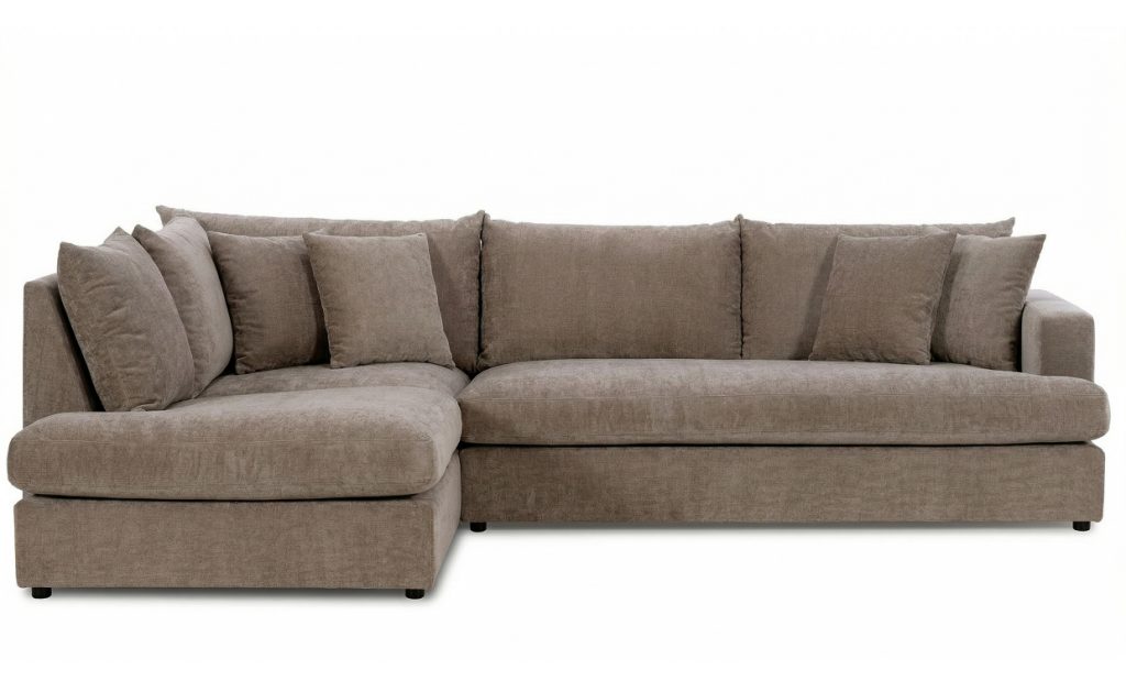 BOLNUEVO L-Soffa Vänster Hel Dyna Mullvad