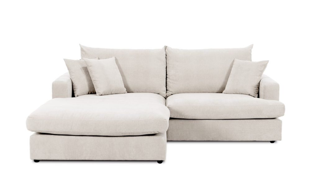 BOLNUEVO Divansoffa Vänster Offwhite