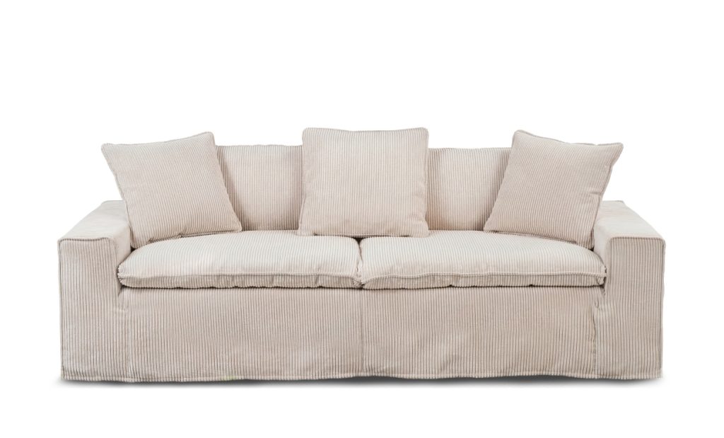 DOVER Grand Deluxe 3-sitssoffa Manchester Offwhite