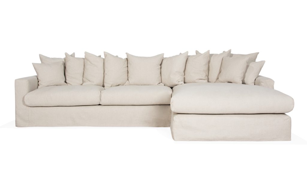 MONACO Premium Divansoffa Höger Beige