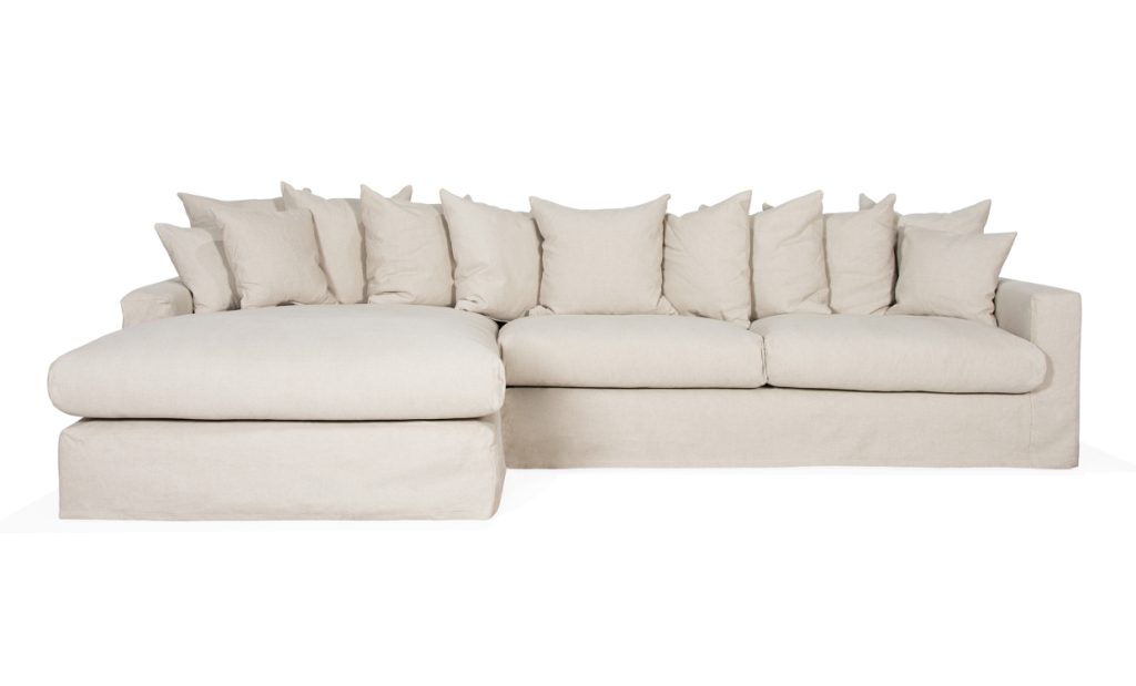 MONACO Premium Divansoffa Vänster Beige