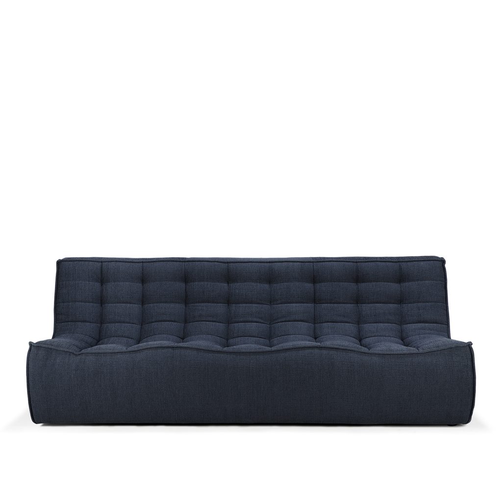 3-sits soffa – N701, 3-sits, Grafit – Grå
