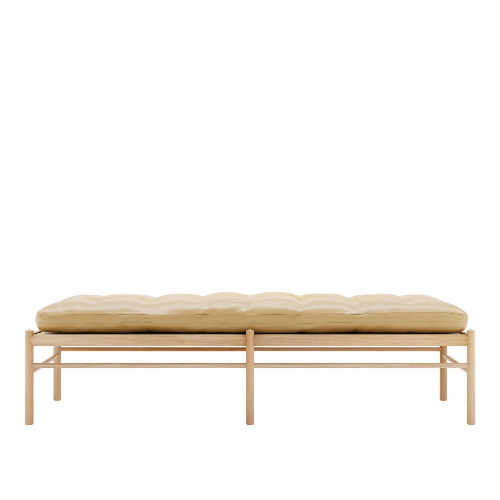 Dagbädd – OW150, Oljad Ek – Beige