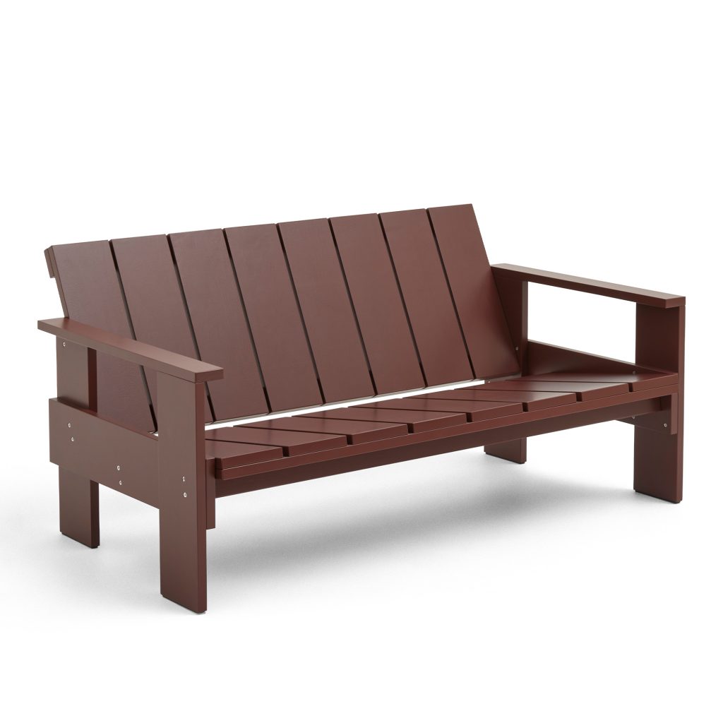 Soffa Utomhus – Crate Loungesoffa – Iron Röd