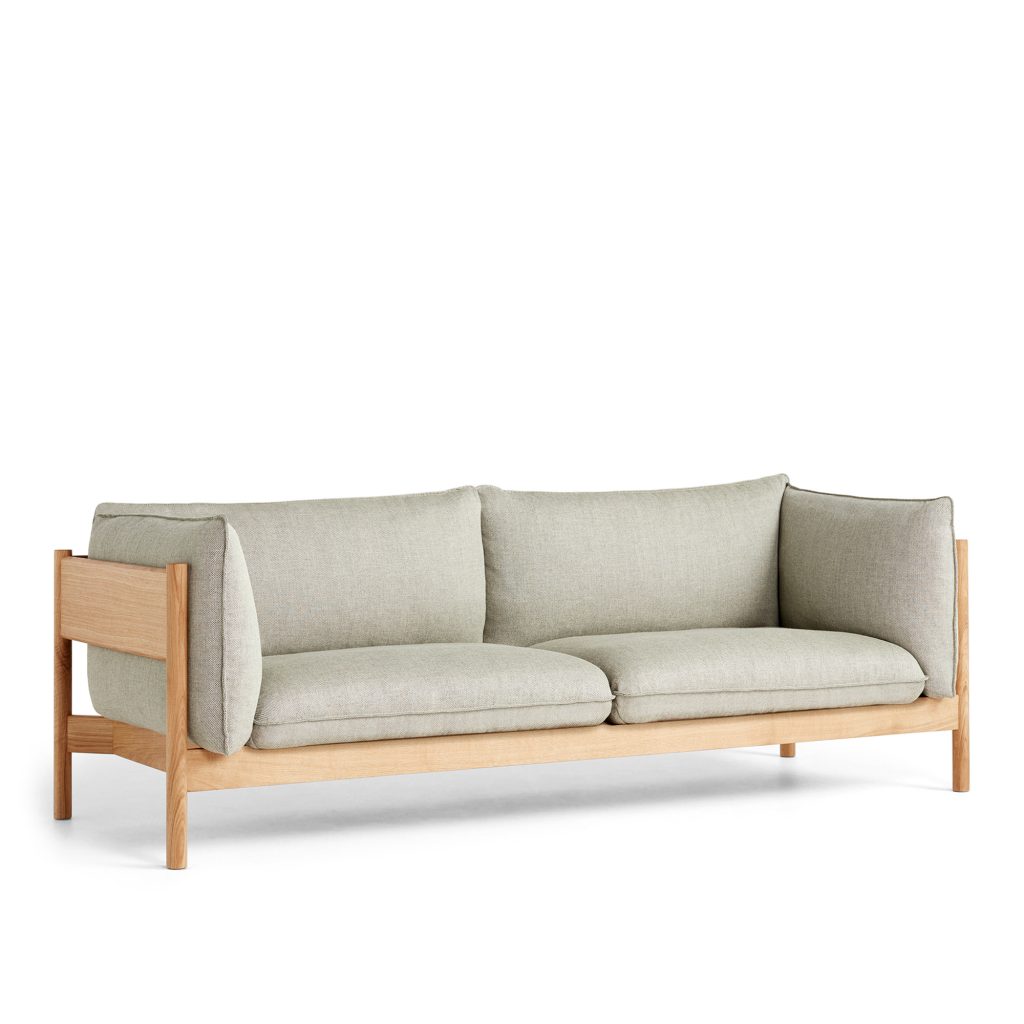 3-sits soffa – Arbour Eco 3 Re-wool 408 / Oljad Waxed Ek