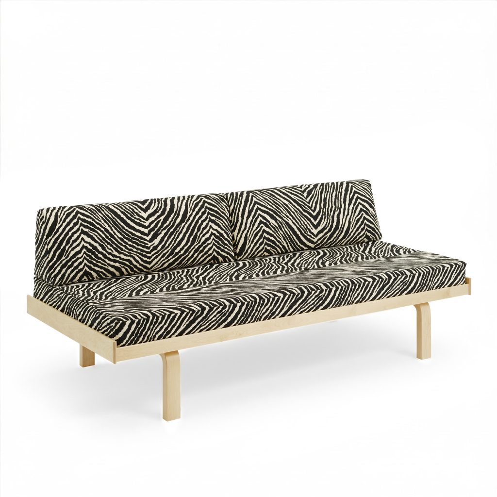 Dagbädd – Dagbädd 710 Med mattress and Rygg Kuddar – Zebra