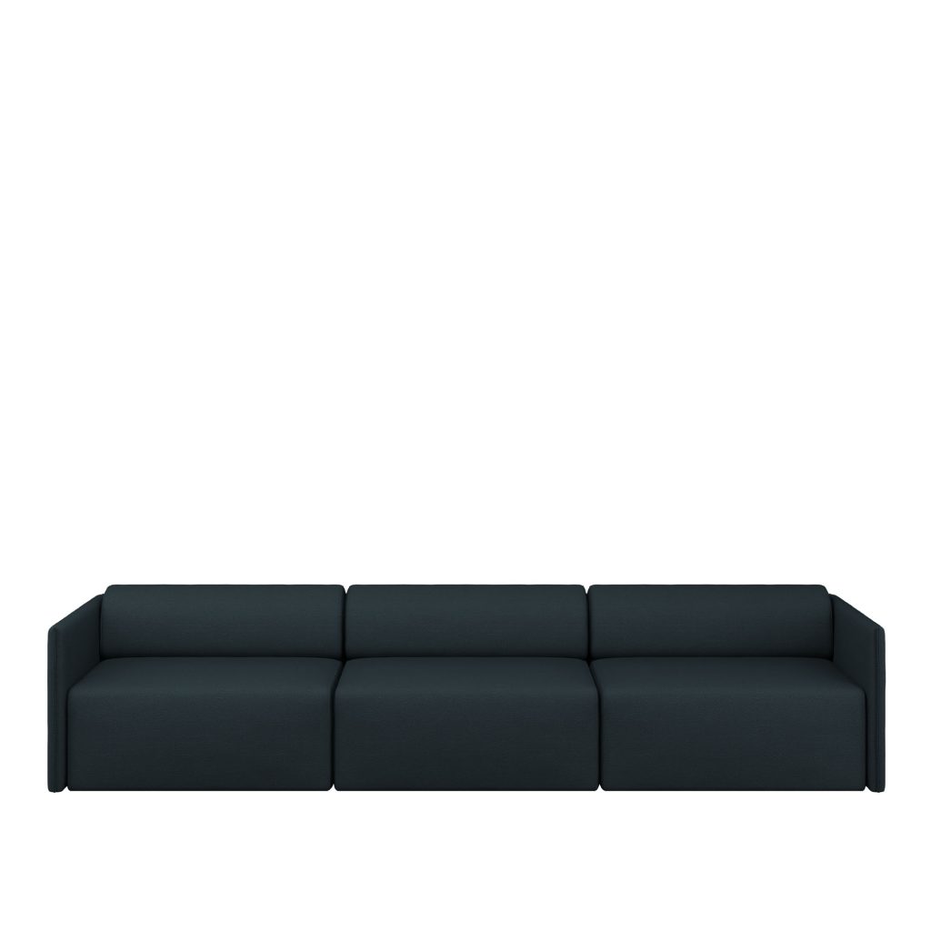 3-sits soffa – Palo Block 3-sits Låg Rygg Pine – Grön