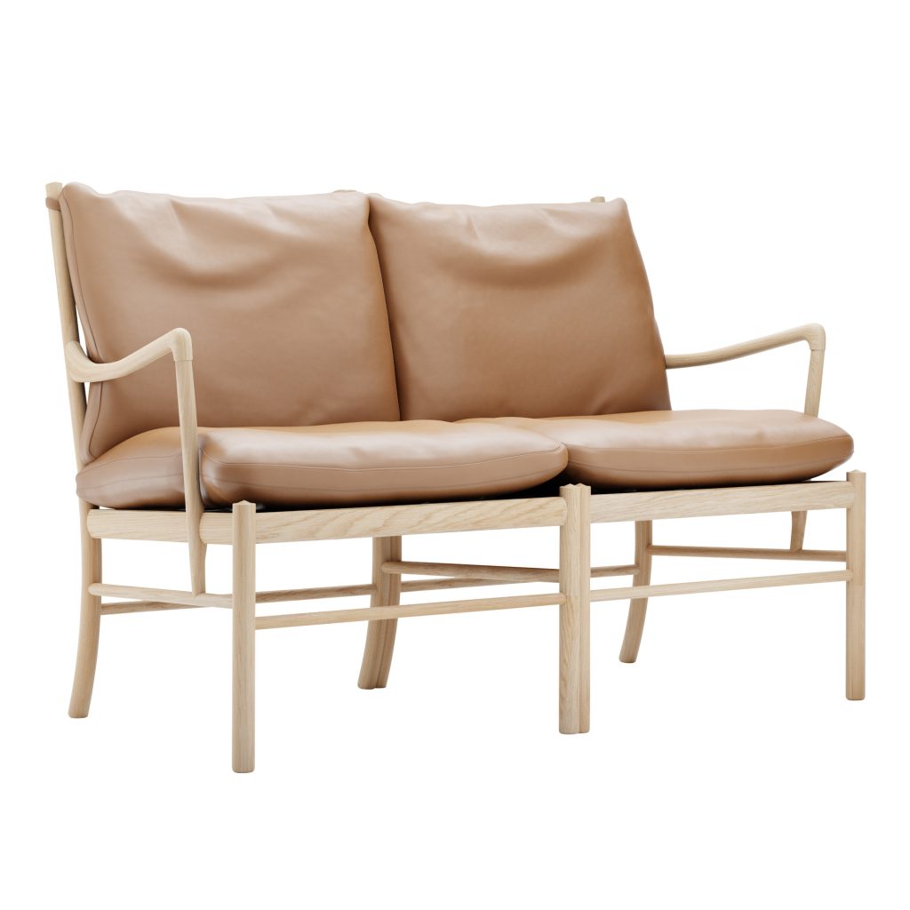 Soffa – OW149-2, Colonial, Vitoljad Ek – Brun