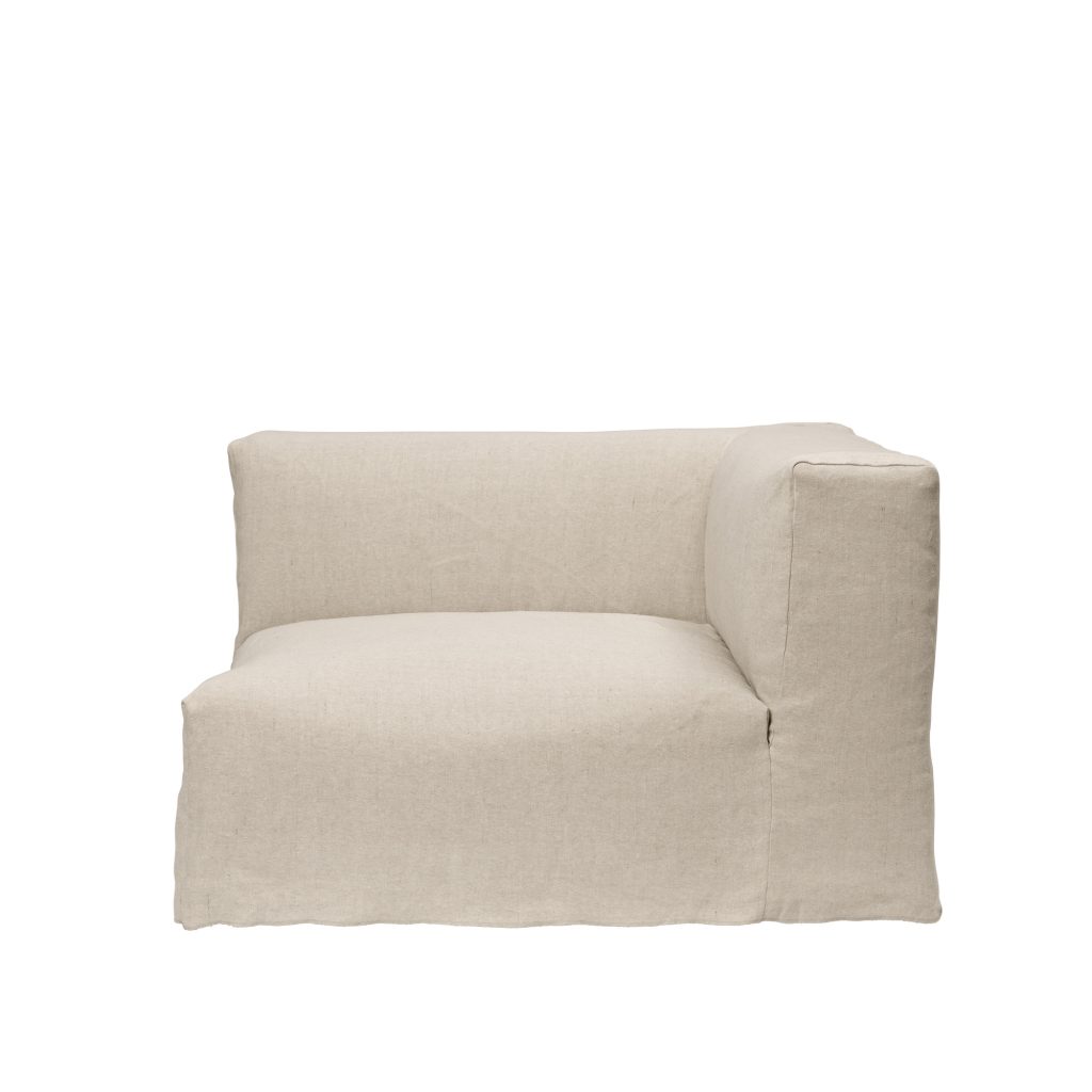 Modulsoffa – Armstöd R S401 Loose Drape, Natur – Beige