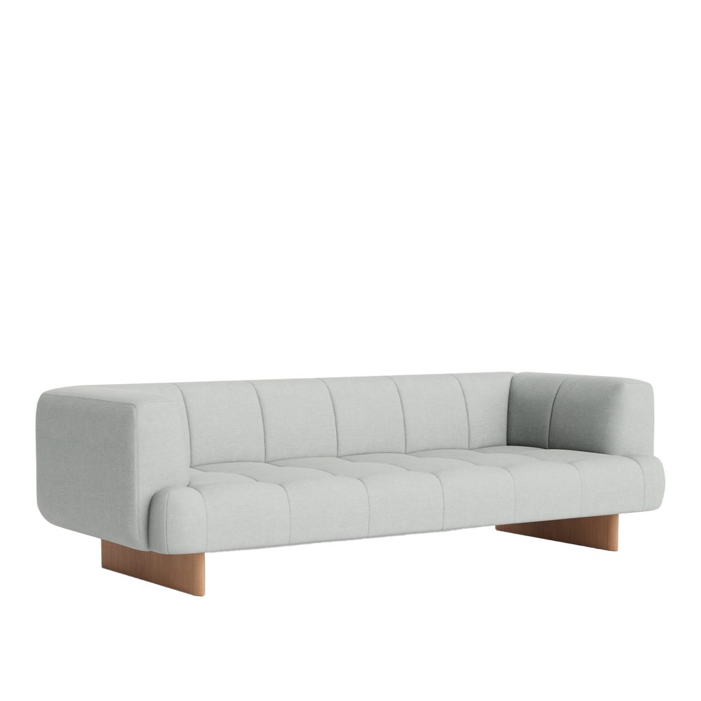 3-sits soffa – Quilton Lift 3-sits Vattenbaserad Lackad Ek Underrede Helstoppad Naveli