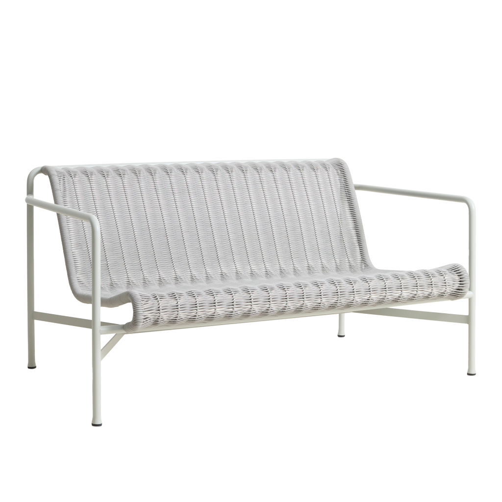 Soffa Utomhus – Palissade cord loungesoffa – Sky Grå