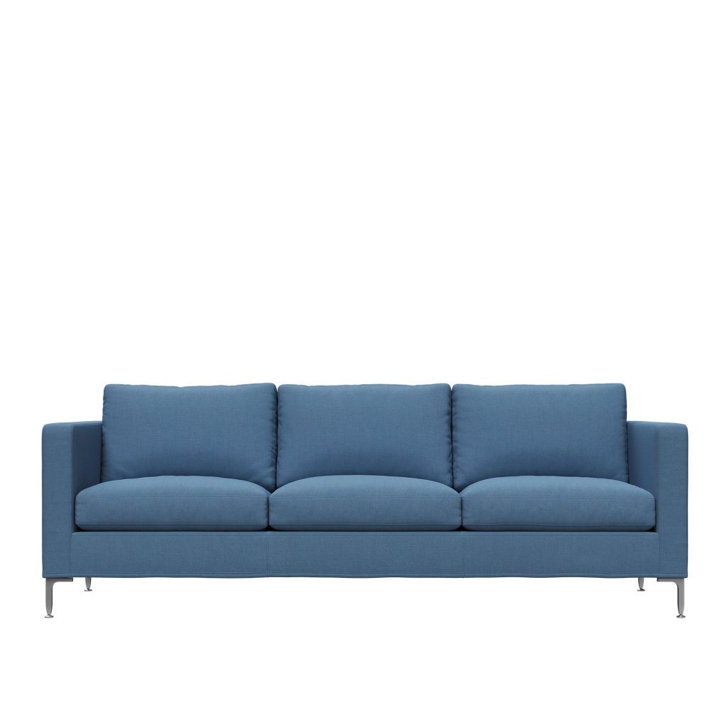 3-sits soffa – Alex Soffa 3-sits Tyg Noah 45 Blå – Blå