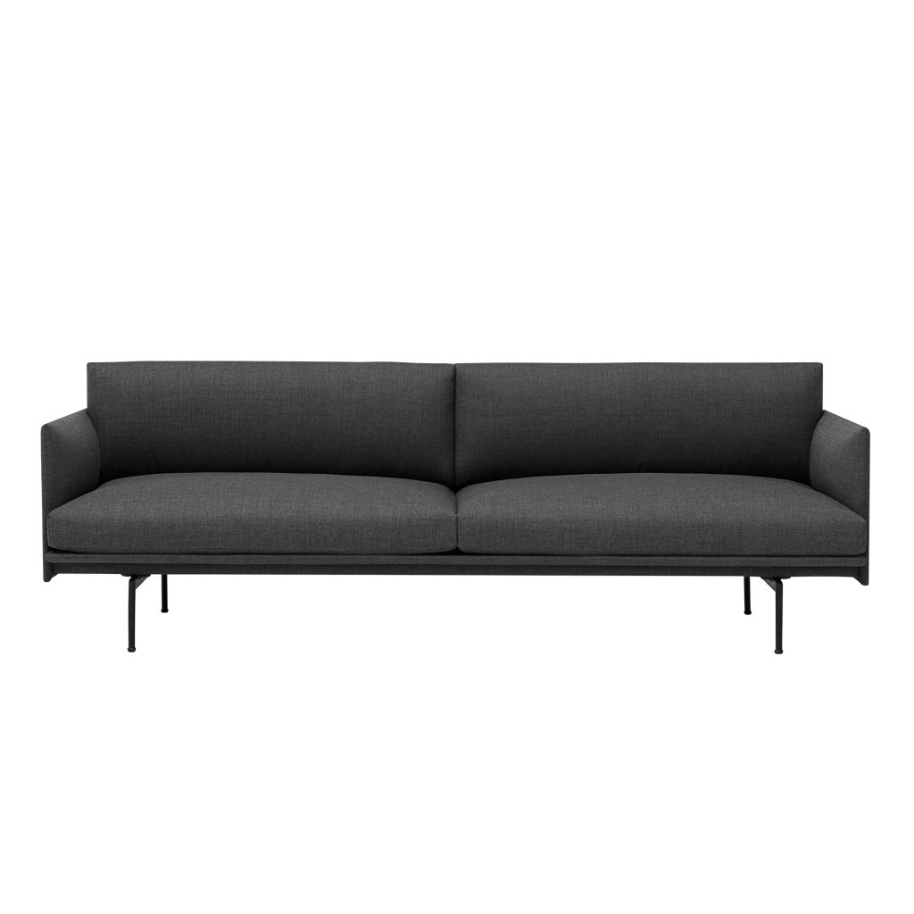 3-sits soffa – Outline 3-sits – Grå