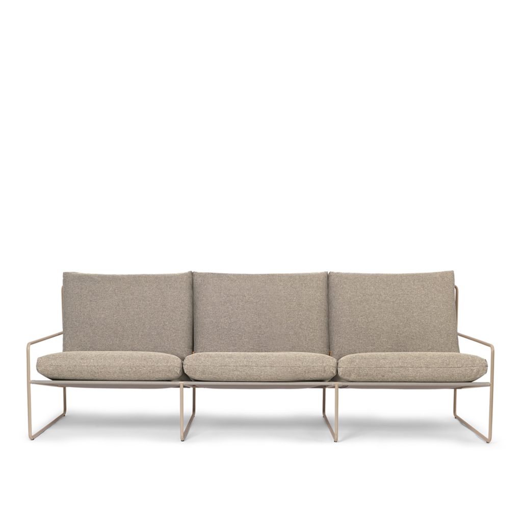 Soffa Utomhus – Desert 3-sits Cashmere – Mörk Sand