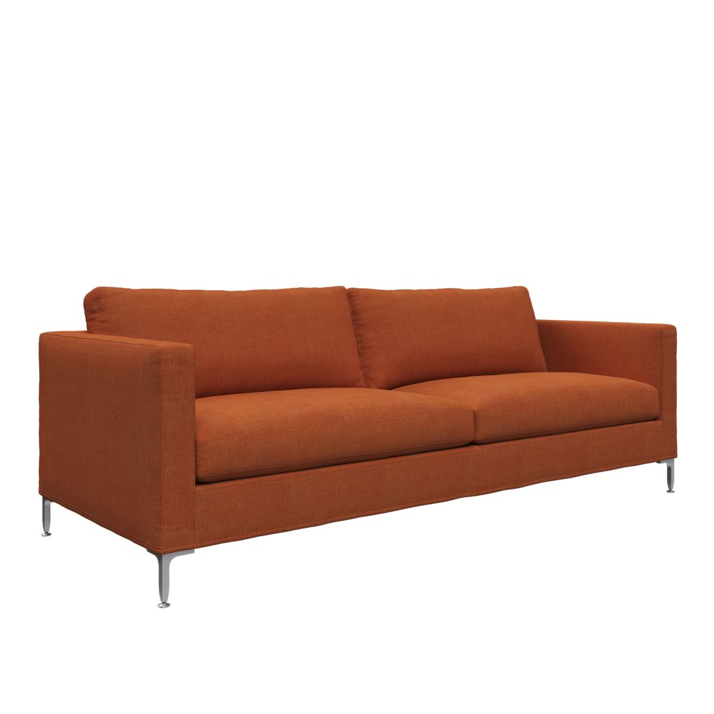 3-sits soffa – Alex Soffa 2,5-sits Tyg Noah 26 Rost – Röd