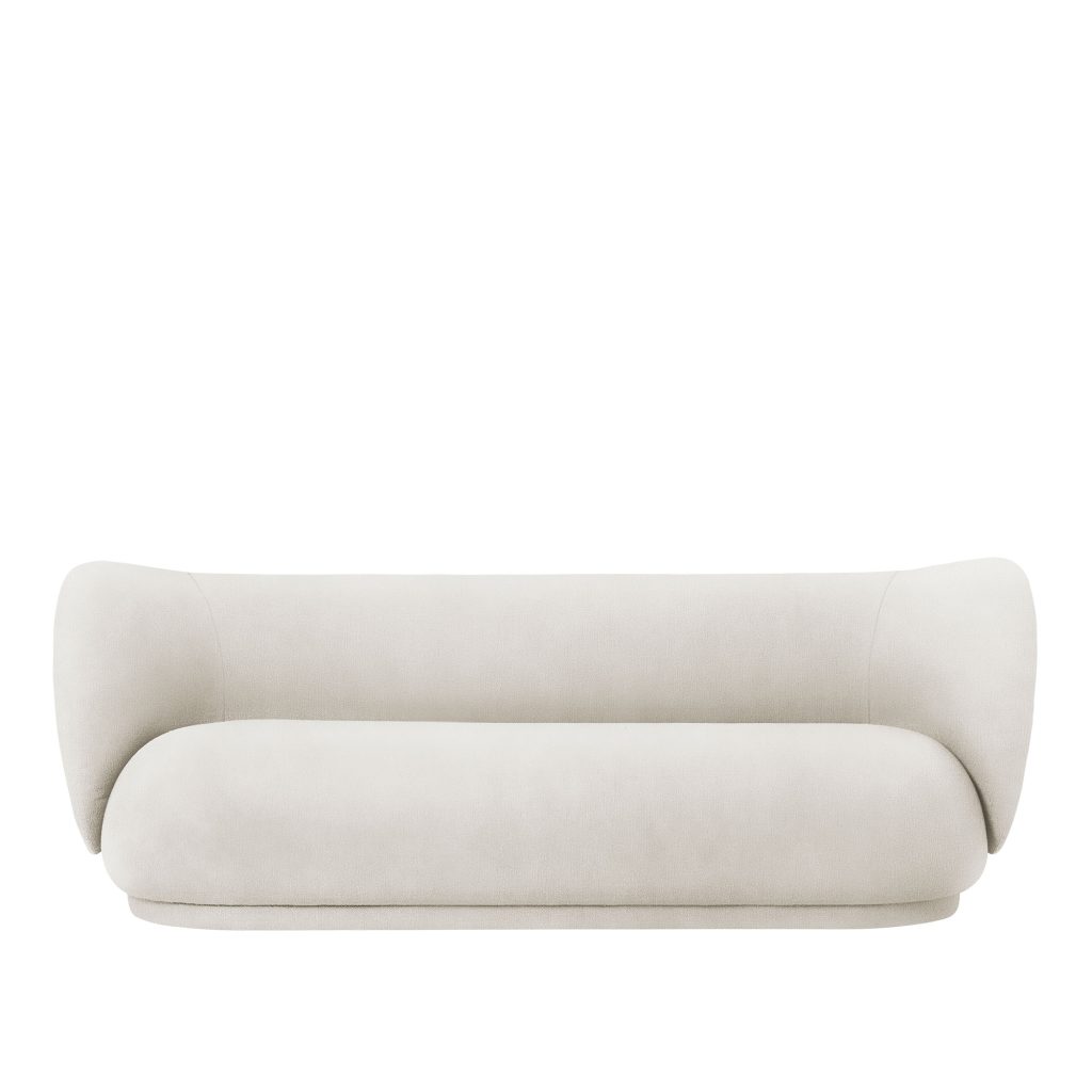 3-sits soffa – Rico 3-sits Brushed Brutet vitt
