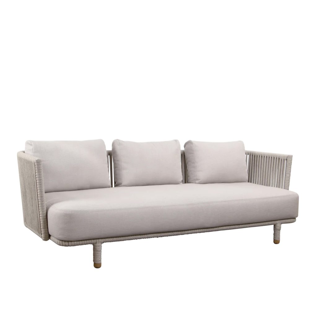 Soffa Utomhus – Moments soffa 3-sits – Sand