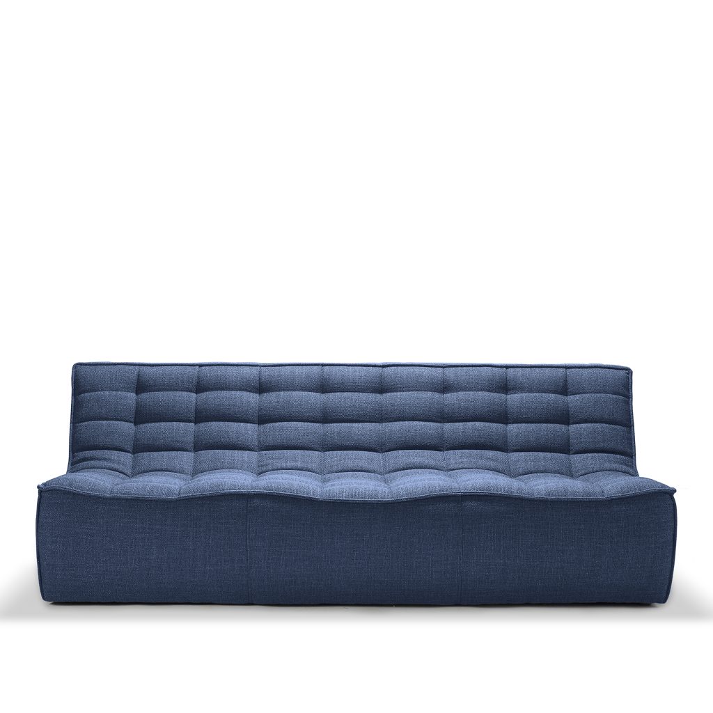 3-sits soffa – N701 3-sits – Blå
