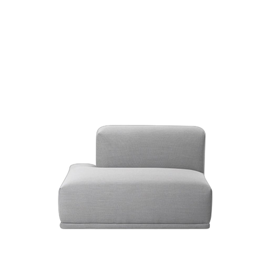 Hörnsoffa – Connect Modulsoffa, Vänster Open-Ended (F) – Blå
