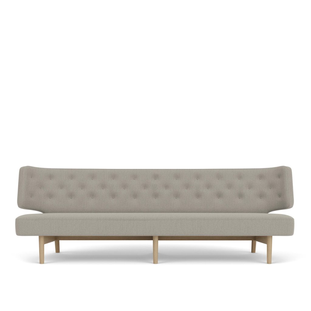 Soffa – Radiohus P3 Natur Ek / Re-wool 0218 – Beige